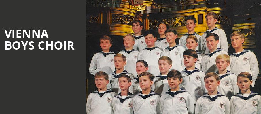 Vienna Boys Choir, Paramount Theater Of Charlottesville, Charlottesville