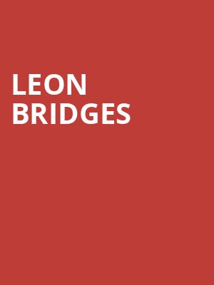 Leon Bridges, Sprint Pavilion, Charlottesville