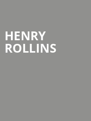 Henry Rollins, Jefferson Theater, Charlottesville